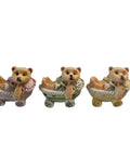 Decorative Vintage Mini Bear Carriage