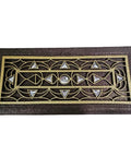 Ornamented Velvet Box with Lock 