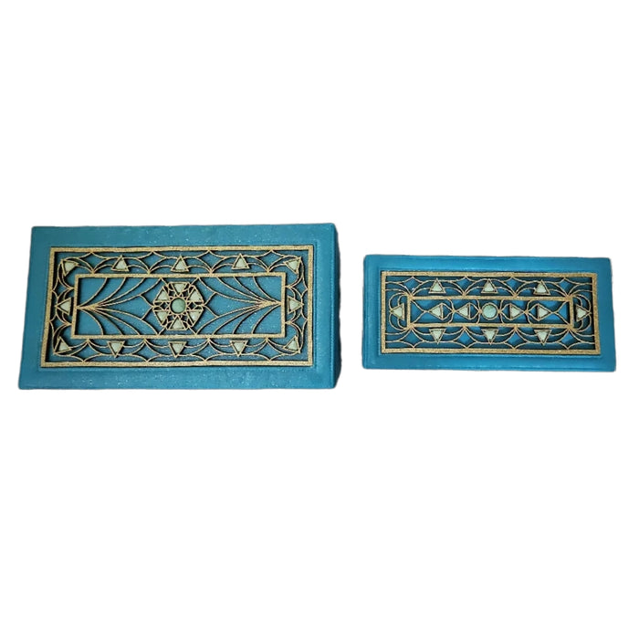 Ornamented Box with Lock