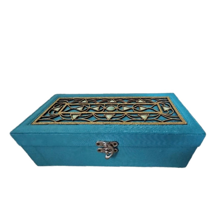 Ornamented Box with Lock