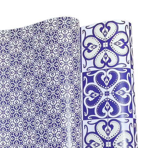 Tile Pattern Wrapping Paper 2‑Pack Gift Wrap