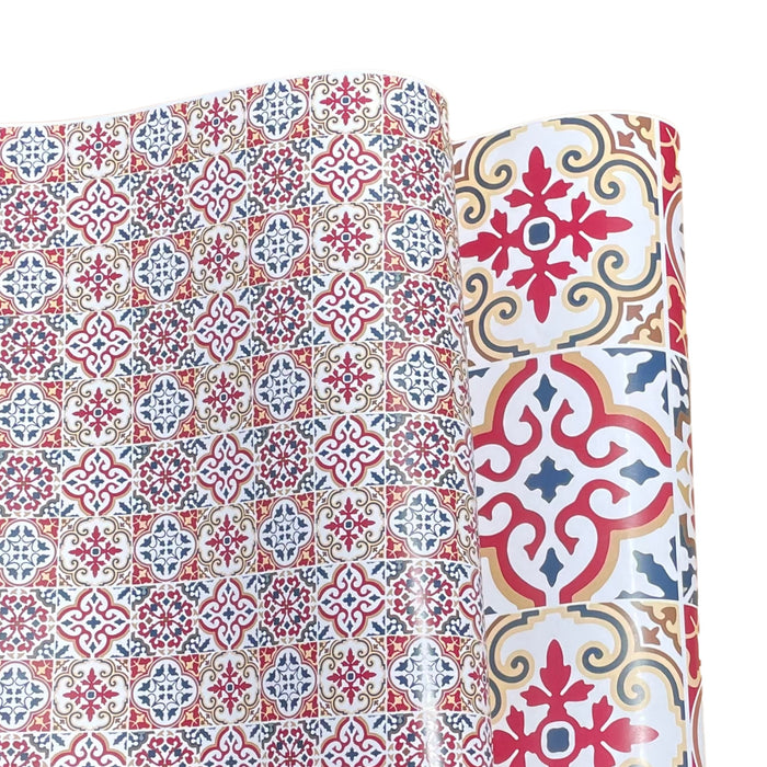Tile Pattern Wrapping Paper (2 CT)