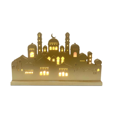 Andalusia Extra Grand Illuminated Mosque Skyline Decor (48 inch)