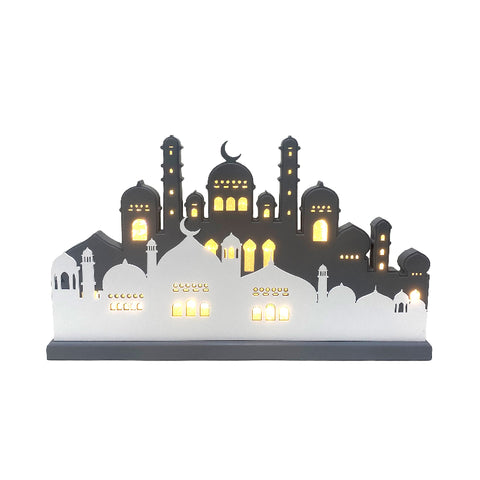 Andalusia Extra Grand Illuminated Mosque Skyline Decor (48 inch)