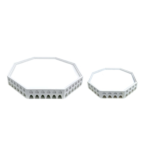 Andalusia Octagon Serving Stand