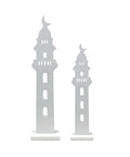 White Andalusia Minaret Towers Decorate 