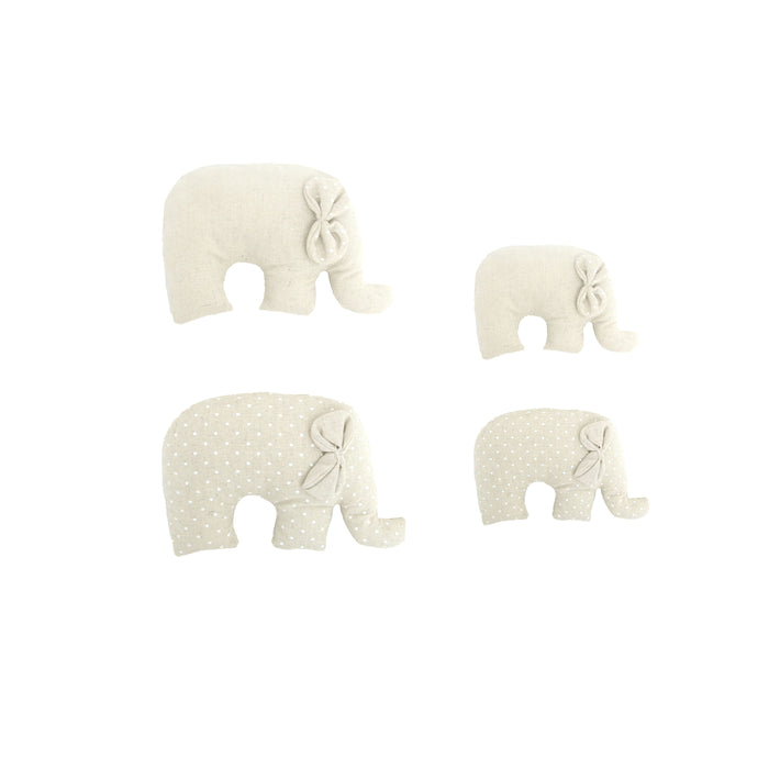 Pastel Abstract Elephant Plush