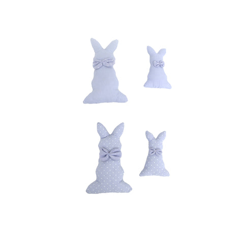 Pastel Abstract Rabbit Plush