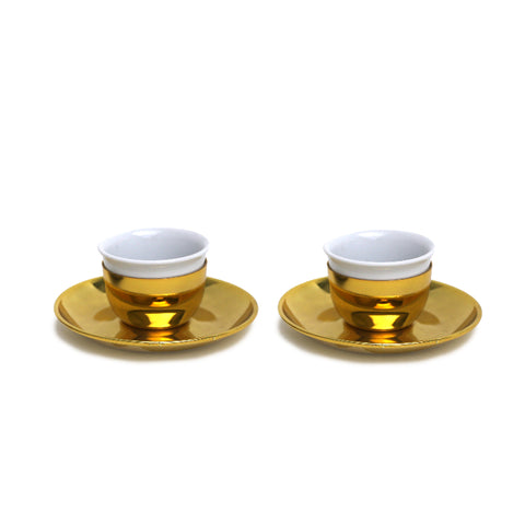 Sleek Coffee Cups (For 6)