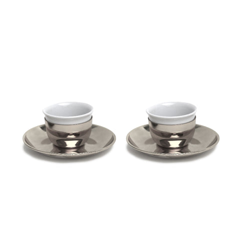 Sleek Coffee Cups (For 6)