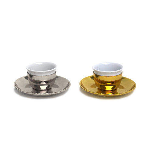 Sleek Coffee Cups (For 6)