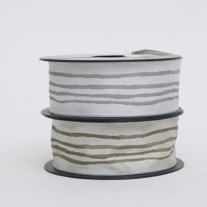 Abstract Pearl Ribbon