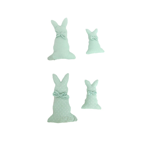Pastel Abstract Rabbit Plush