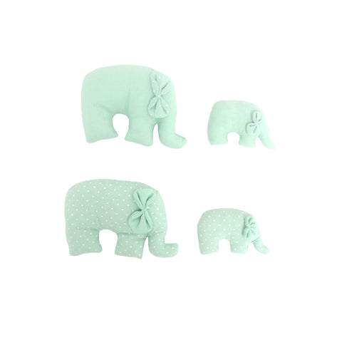 Pastel Abstract Elephant Plush