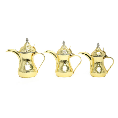 Luxuria Dallah – Gold Traditional Arabic Coffee Pot
