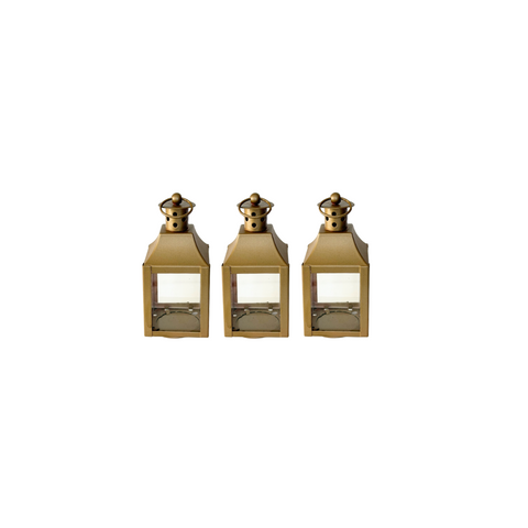Mini Gold Lanterns (3CT)