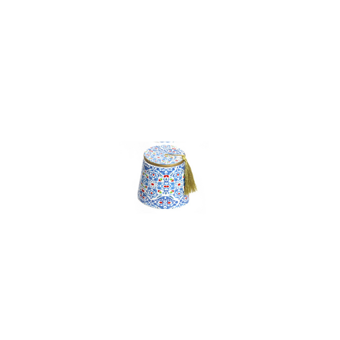 Tarboosh Jar In Mediterranean Patterns