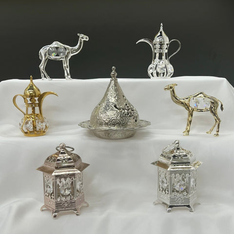 Lantern Favor with Crystal Stones