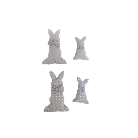 Pastel Abstract Rabbit Plush