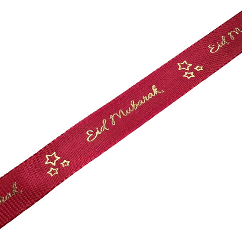 Eid Mubarak Star Ribbon – 10 Meters