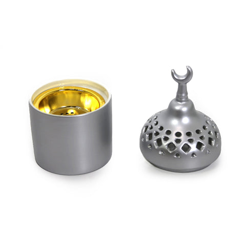 Jali Silver Incense Burner Oriental Home Décor