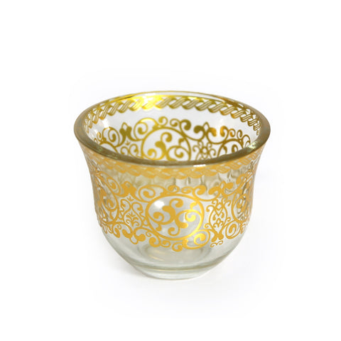 Ornamented Coffee Cups – Traditional Arabic Coffee Cups Set