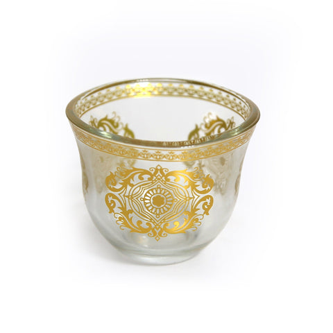 Ornamented Coffee Cups – Traditional Arabic Coffee Cups Set