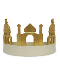 Gold Jali Crescent Bowl 