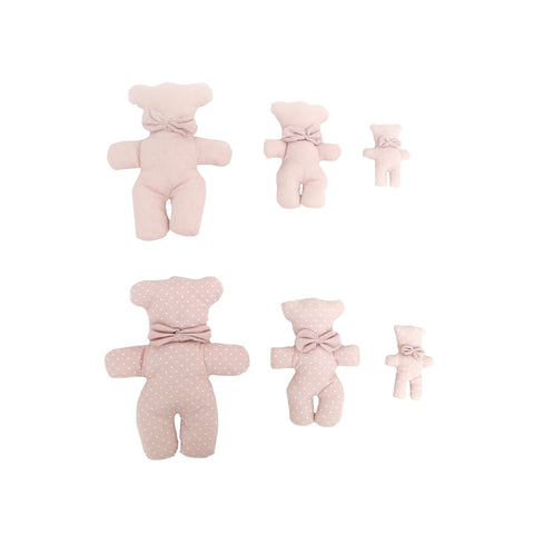 Pastel Abstract Bear Plush