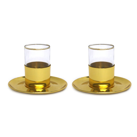 Sleek Tea Cups (For 6)