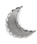Hammered Crescent Moon Tray for Decor