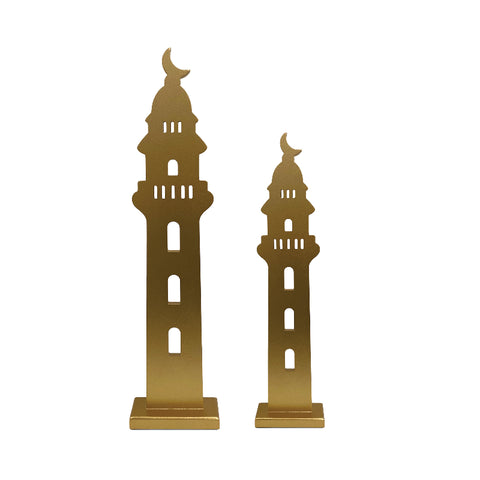 Wooden Ramadan Minaret Tower Decor