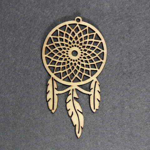 Wooden Dreamcatcher Accessory (10 pcs)