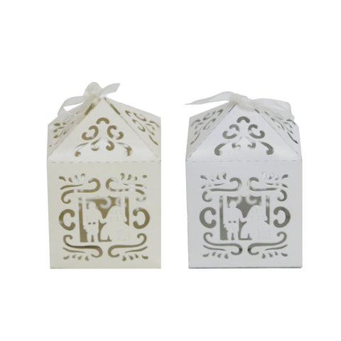 Bride & Groom Favor with Ribbon