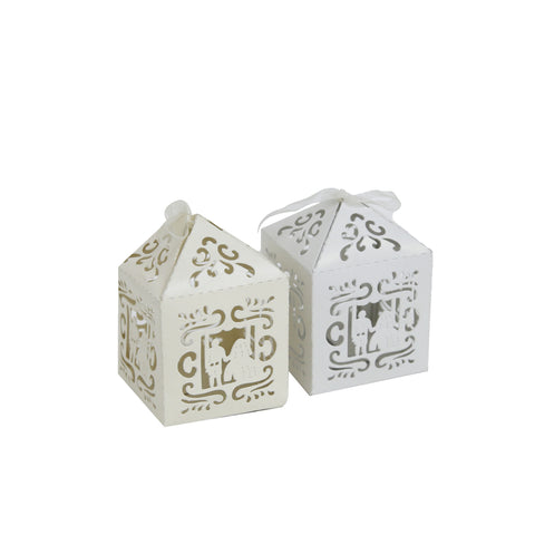 Bride & Groom Favor with Ribbon