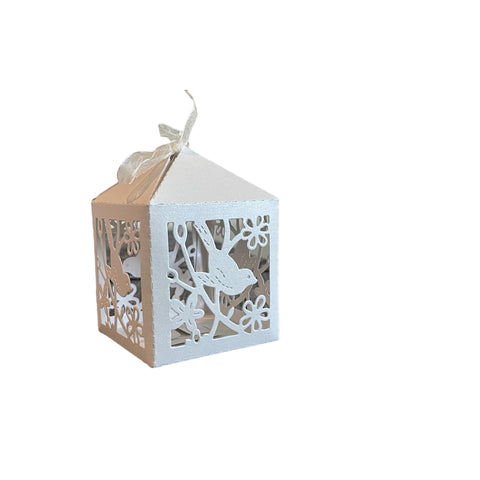 Floral Favor with Ribbon