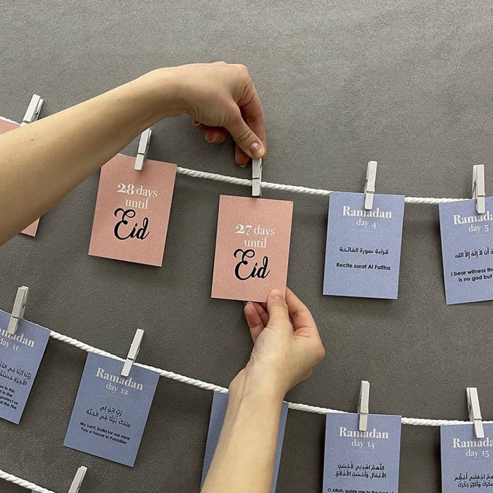 Ramadan Card Calendar by "Calm Doers"