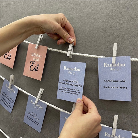 Ramadan Card Calendar by "Calm Doers"