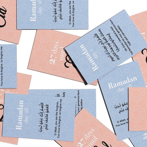 Ramadan Card Calendar by "Calm Doers"