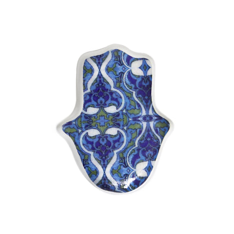 Mini Oriental Hand in Mediterranean Patterns