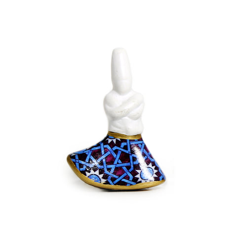 Mini 3D Dervish in Mediterranean Patterns