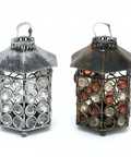 Decorative Tall Crystal Lantern Candle Holder for Ramadan 