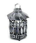 Luxury Hexagon Crystal Lantern for Ramadan Décor 
