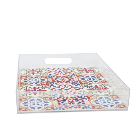 Tile Pattern Tray