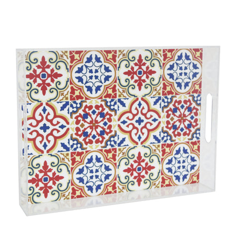 Tile Pattern Tray