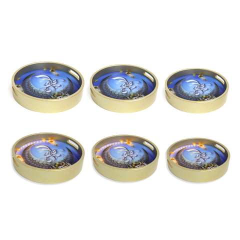 Eid Mubarak Tray with LED Lights