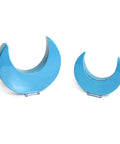 Plain porcelain moon-shaped box with minimalist design – versatile crescent lights décor for elegant settings.