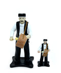 Figurine of traditional Ramadan mesaharati drummer – nostalgic Islamic décor accent from Arab heritage.