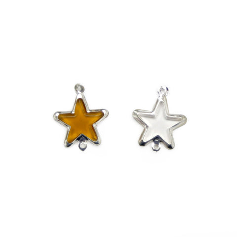 Glass Star Motif (25pcs)