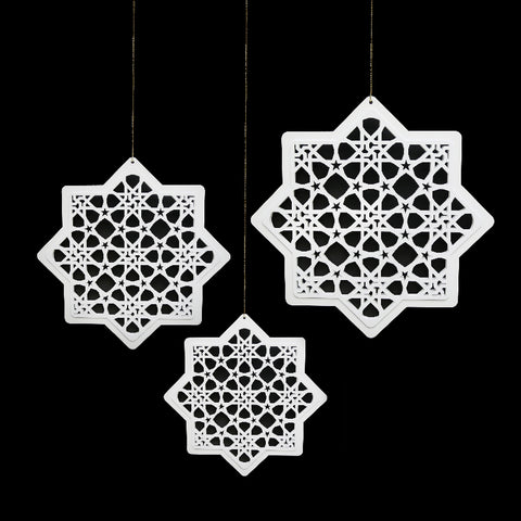Hanging Arabesque Octagram – A Timeless Star from the Andalusia Collection